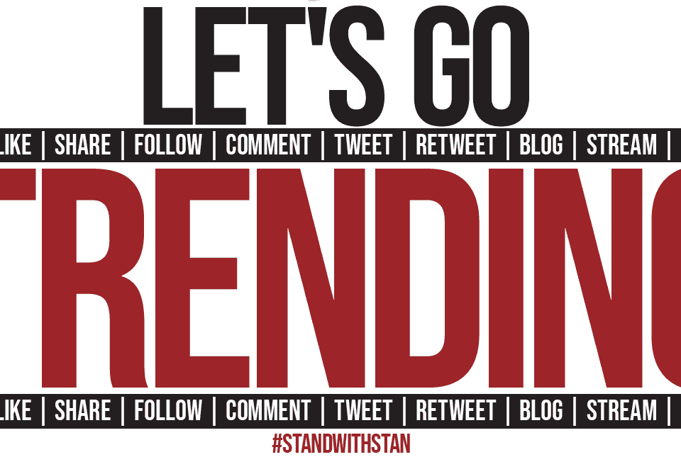 Stand with Stan post social media